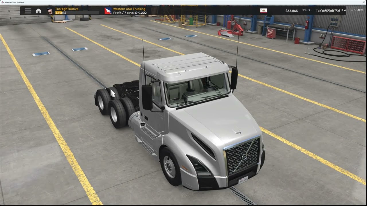 Bigger Engine? American Truck Simulator S1E6 Volvo VNL 400