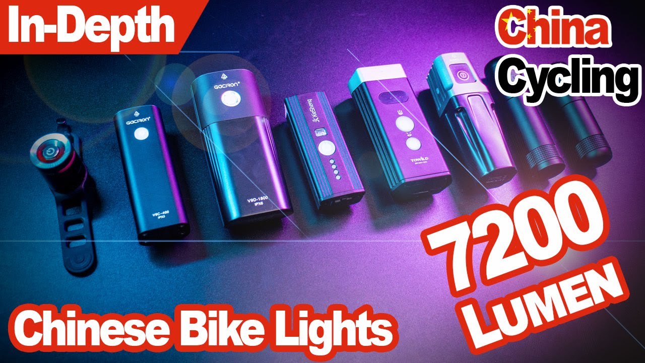 Are Chinese bike lights any good? Massive comparison & test