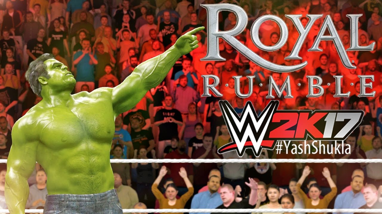 WWE 2K17 30 Man Royal Rumble Gameplay Match | Халк, Харди, Рей, Мистерио, Таджири и другие...