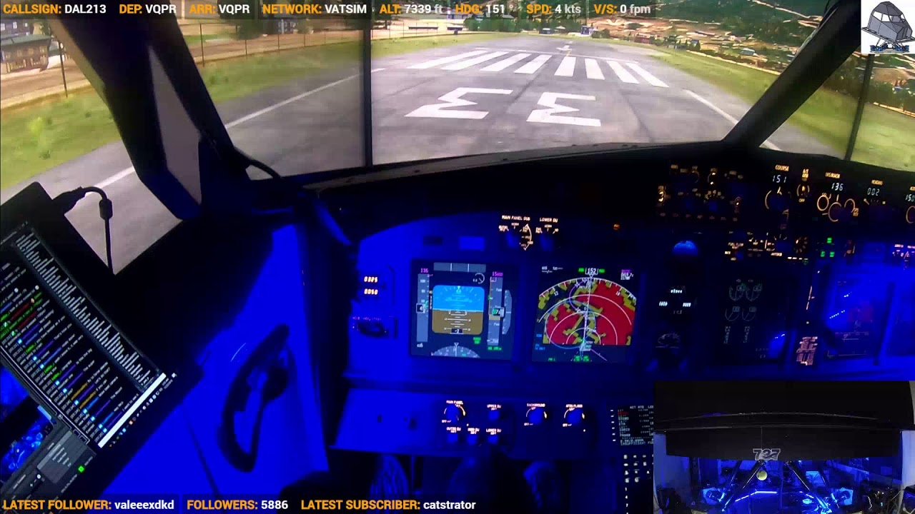 Paro Bhutan [VQPR] RNAV RW 33 POV (Nico Vision)