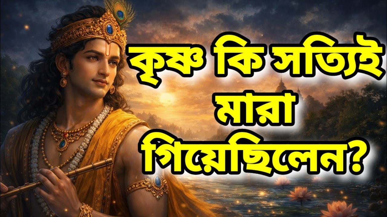 শ্রীকৃষ্ণ কি সত্যিই মারা গিয়েছিলেন? | Krishna Deha Tyag Rahasya | Sanatan Bodh Bangla