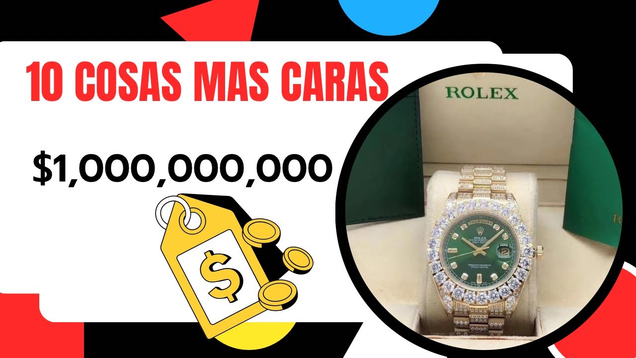 10 COSAS TAN CARAS QUE NO TE IMAGINAS