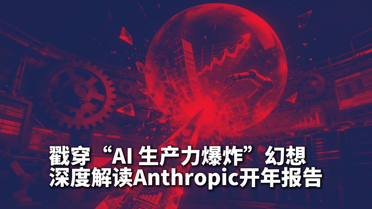 深度解读Anthropic 开年报告，戳穿“AI生产力爆炸”幻想！这个世界只有0.02%的任务能被加速，失望吗？