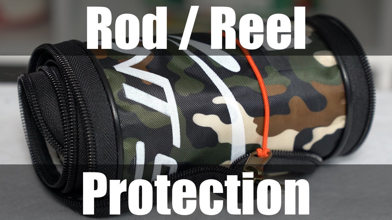 Fishing Rod and Reel Protection - Entsport Foldable Fishing Rod Bag and Reel Cover
