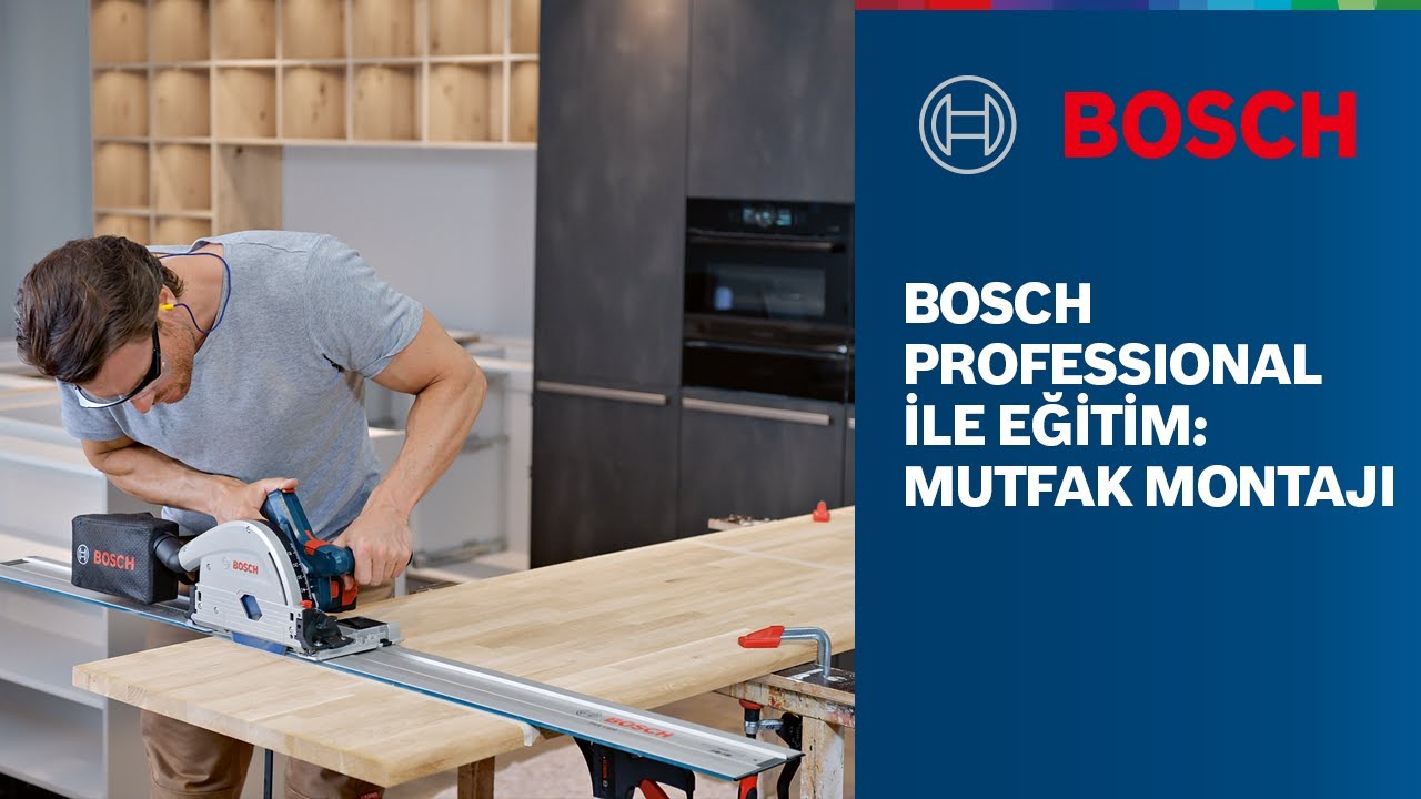 Bosch Professional ile Eğitim: Ahşap Ürünleri ve Ölçme Aletlerimiz ile Mutfak Montajı