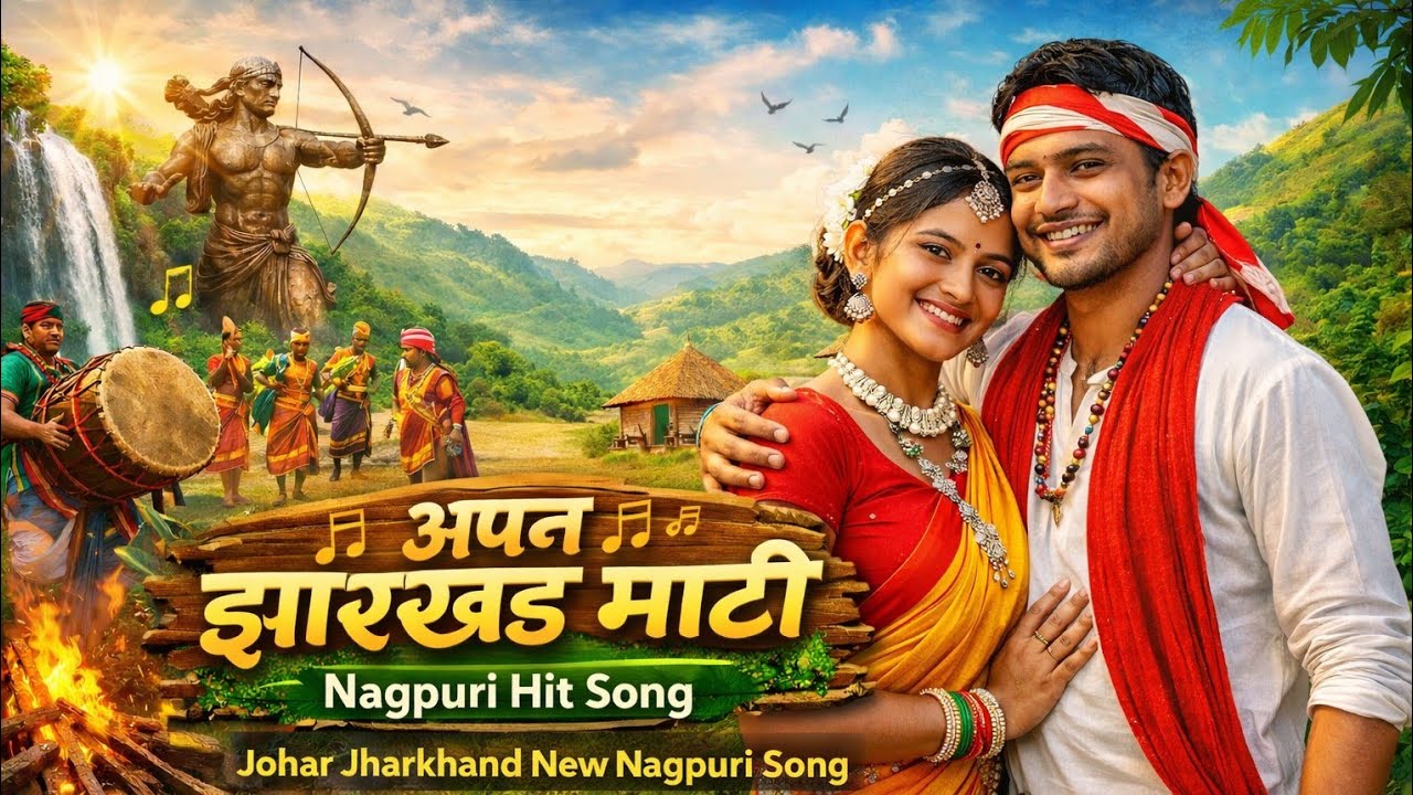 Apan Jharkhand Maati❤️🔥 |  अपन झारखंड माटी | नागपुरी हिट गीत 🎶 #khortha​ #bhojpuri​ #video​ #nagpuri