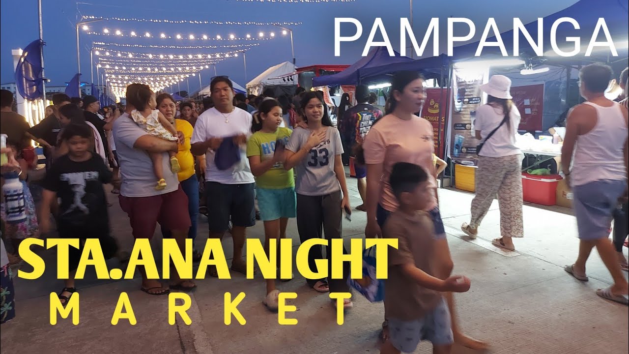 Sta. Ana Night Market Pampanga..