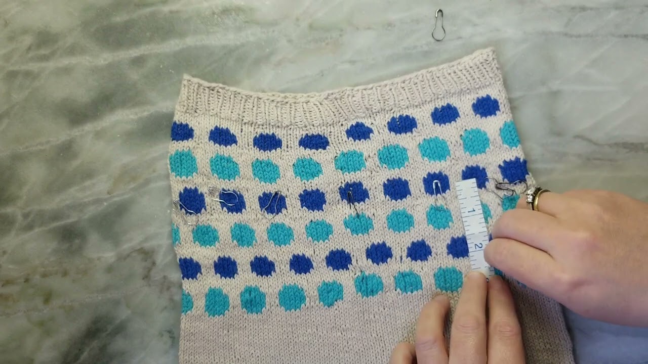 How to Steek in Armholes