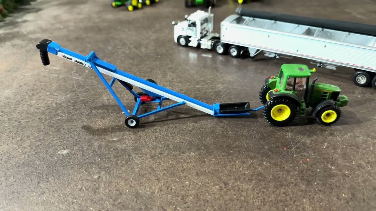 Agri Print 3D Blue Unload Obger, масштаб 1:64