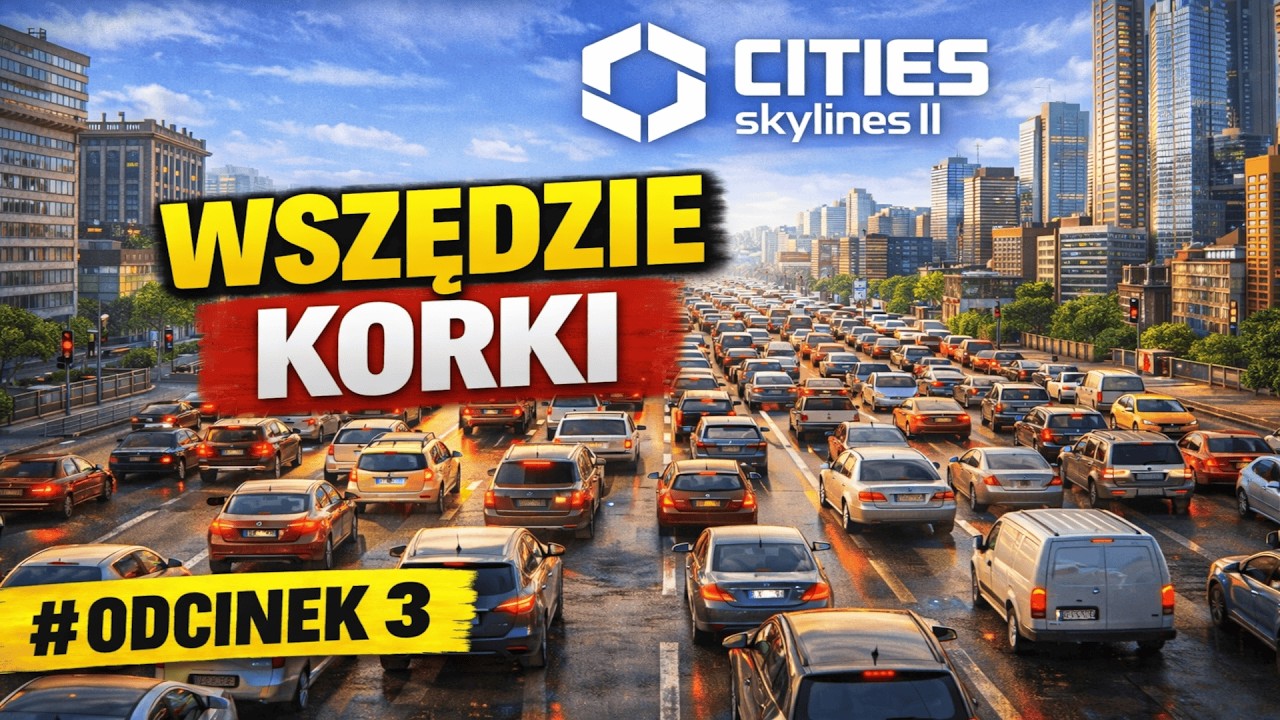 WSZĘDZIE KORKI | Cities Skylines 2 #3
