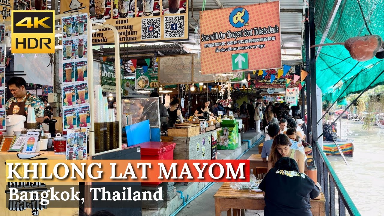 [BANGKOK] Khlong Lat Mayom Floating Market 