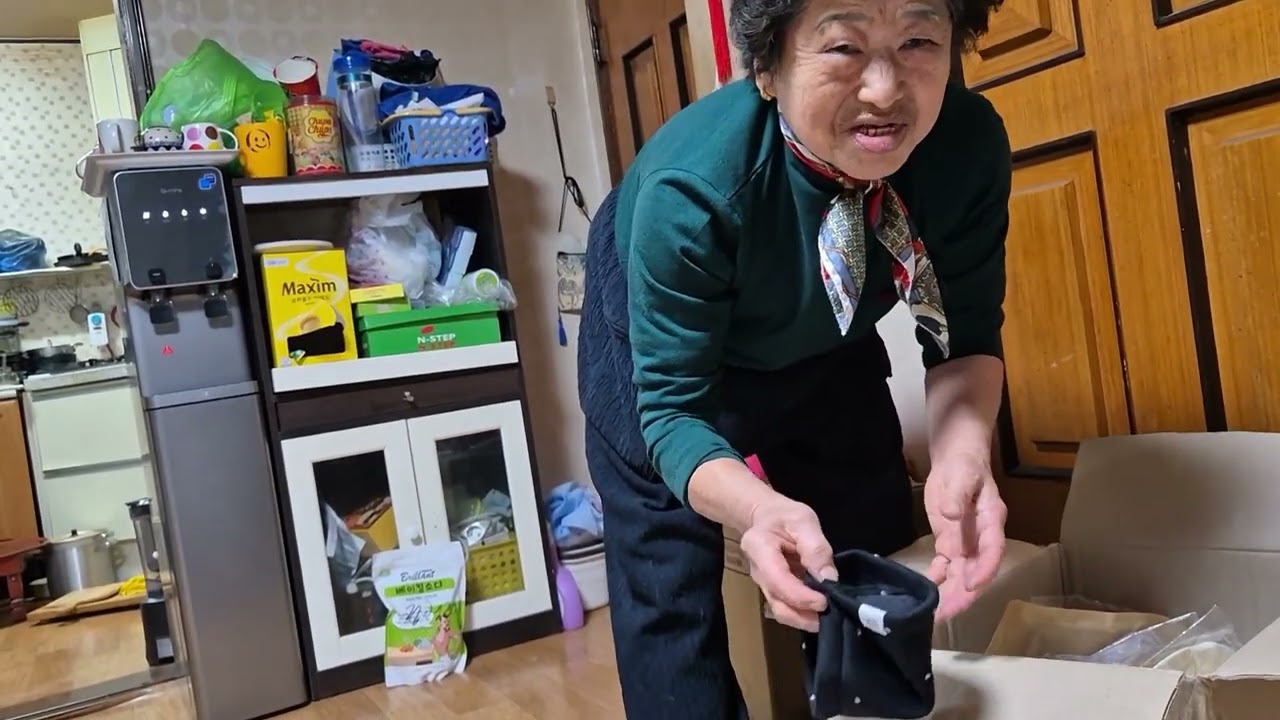 80살시골엄마 작은엄마집 설날 전날 풍경 ~