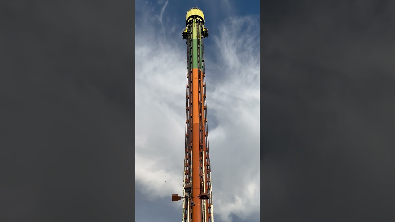 Drop tower aka Drop Zone at Great America #mexicancomedy #bayarea #northerncalifornia