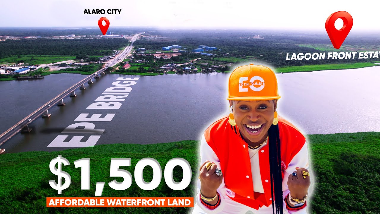 Inside The Most Affordable Waterfront Estate In Lagos Nigeria | Lagoon Front Estate Update
