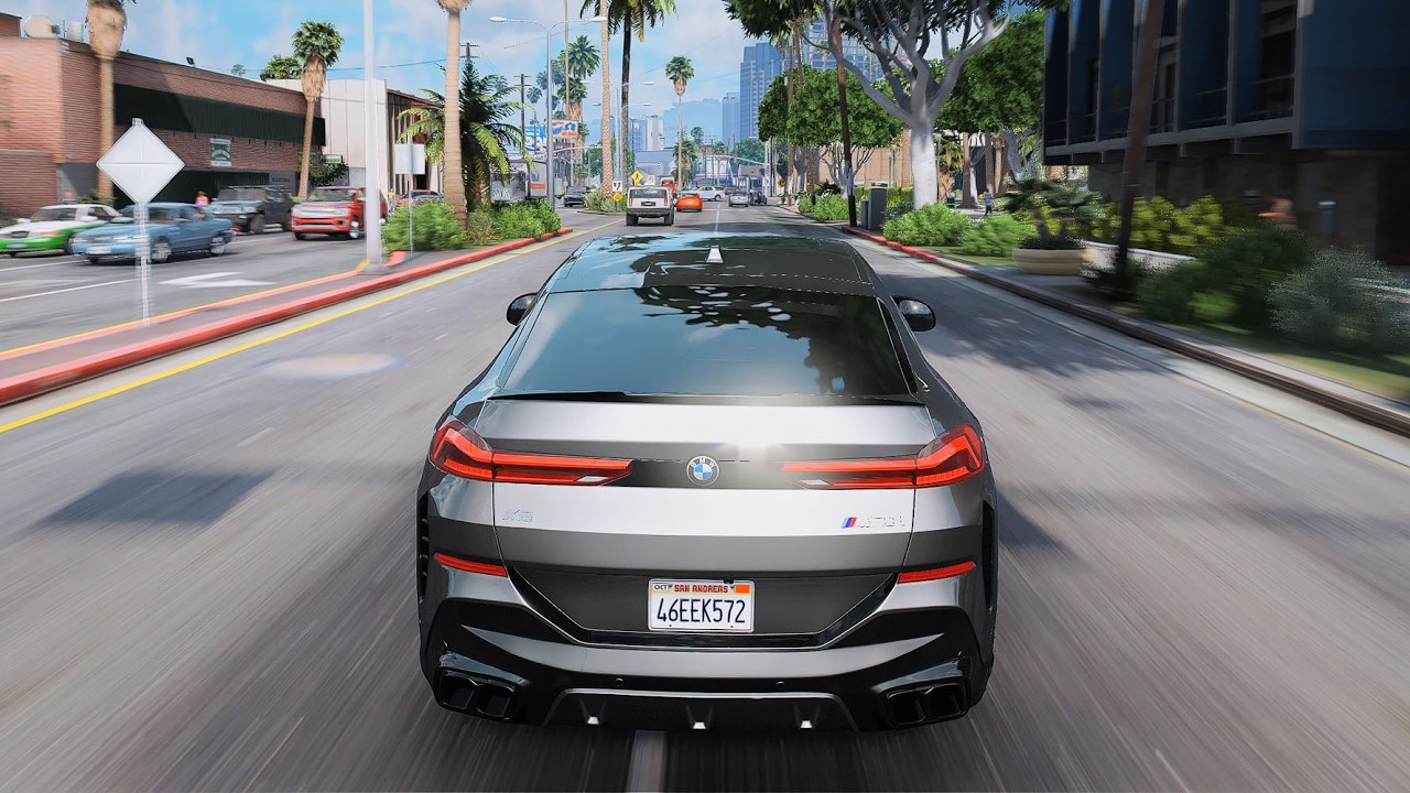 GTA 5 Photorealistic Graphics Mod And Realistic Car Engine Sound Gameplay On RTX4090 Ultra Settings