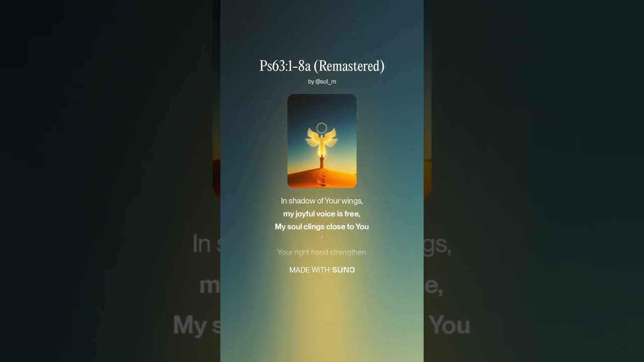 O God, You are my God
