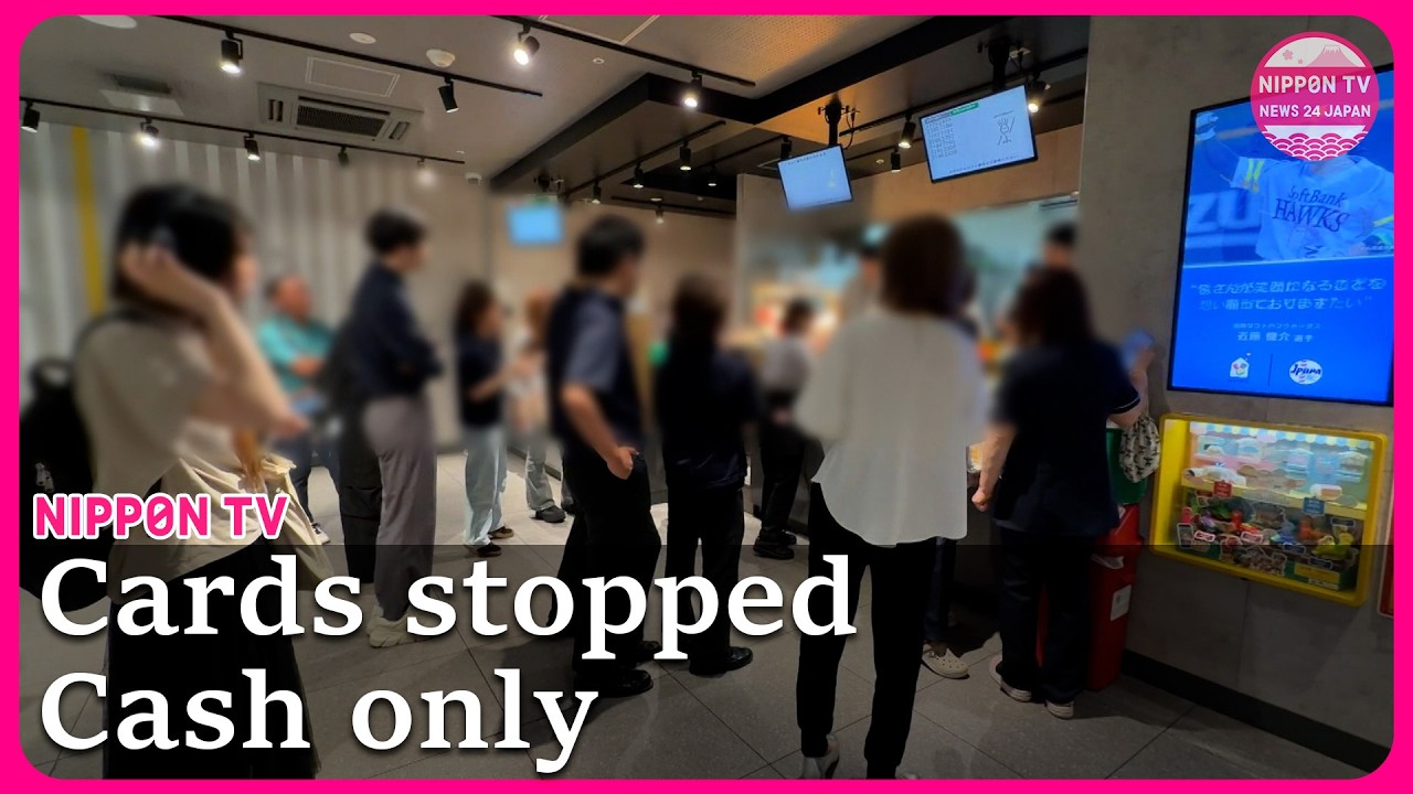 Credit card outage hits Japan nationwide