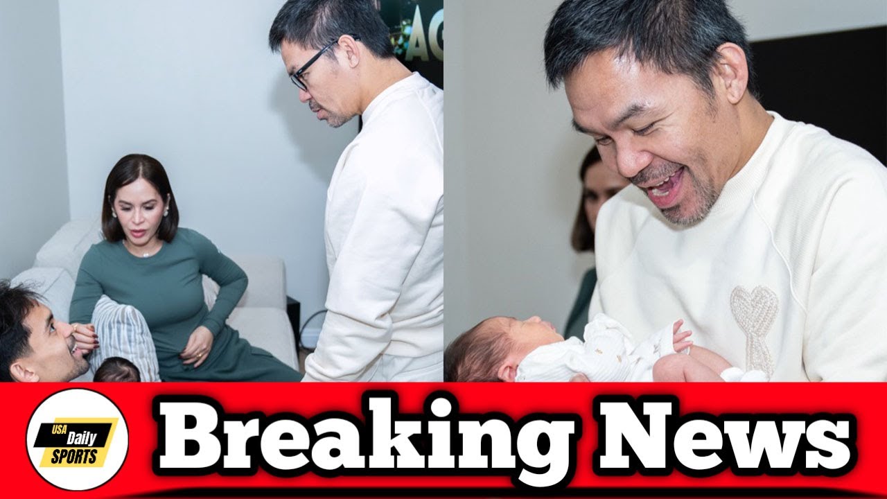 LOOK Manny Pacquiao meets grandchild Clara for first time