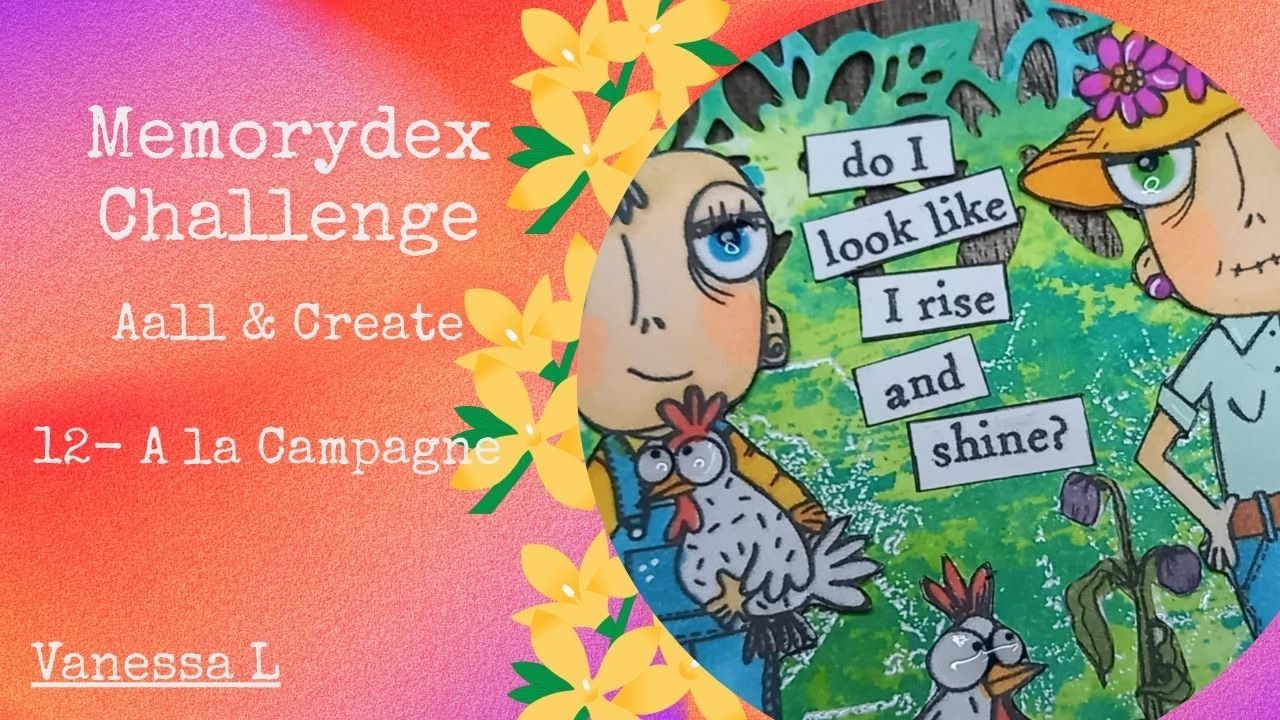 Memorydex Challenge 2026 🌸 12 - A la campagne @aallandcreate 
