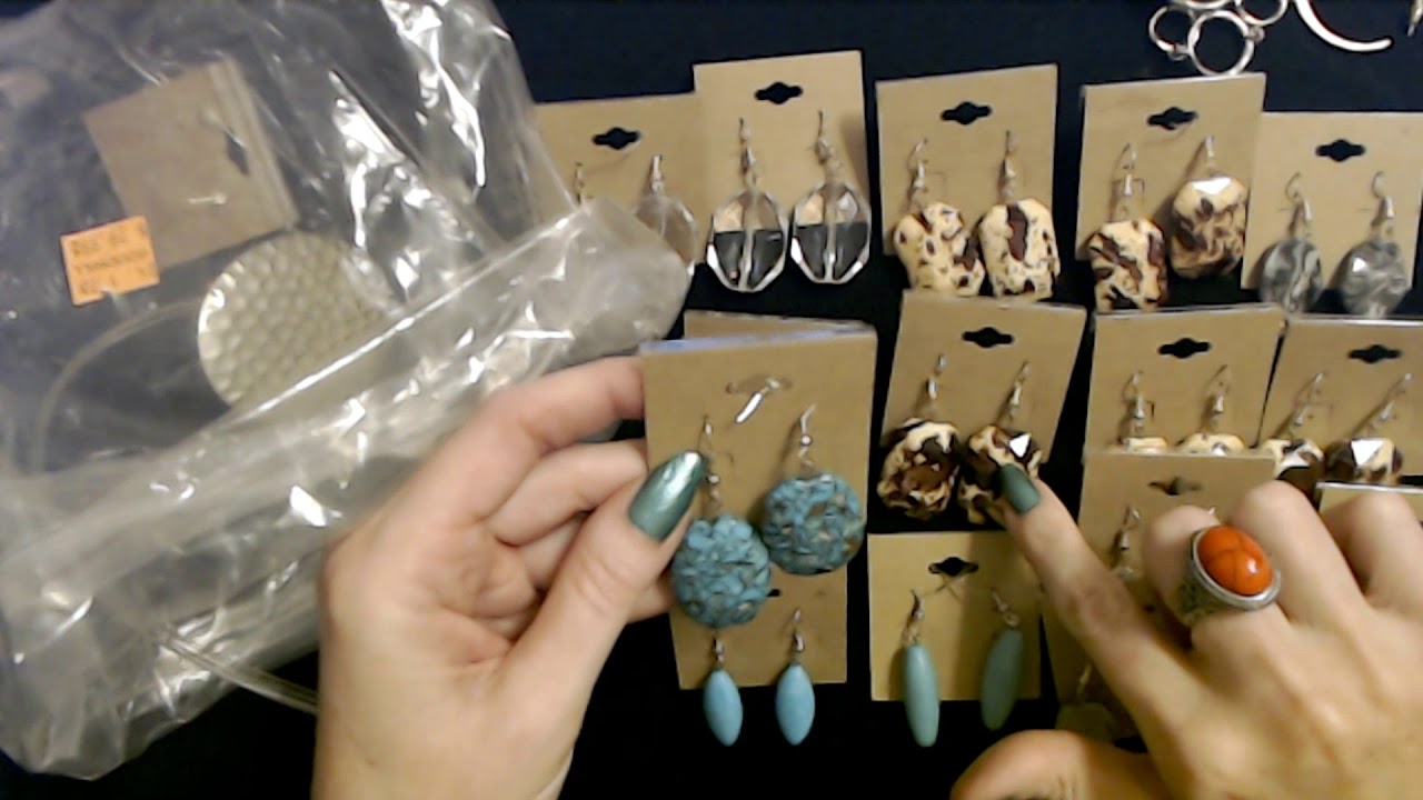 ASMR | Goodwill Jewelry Bag Show & Tell 5-25-2020 (Whisper)