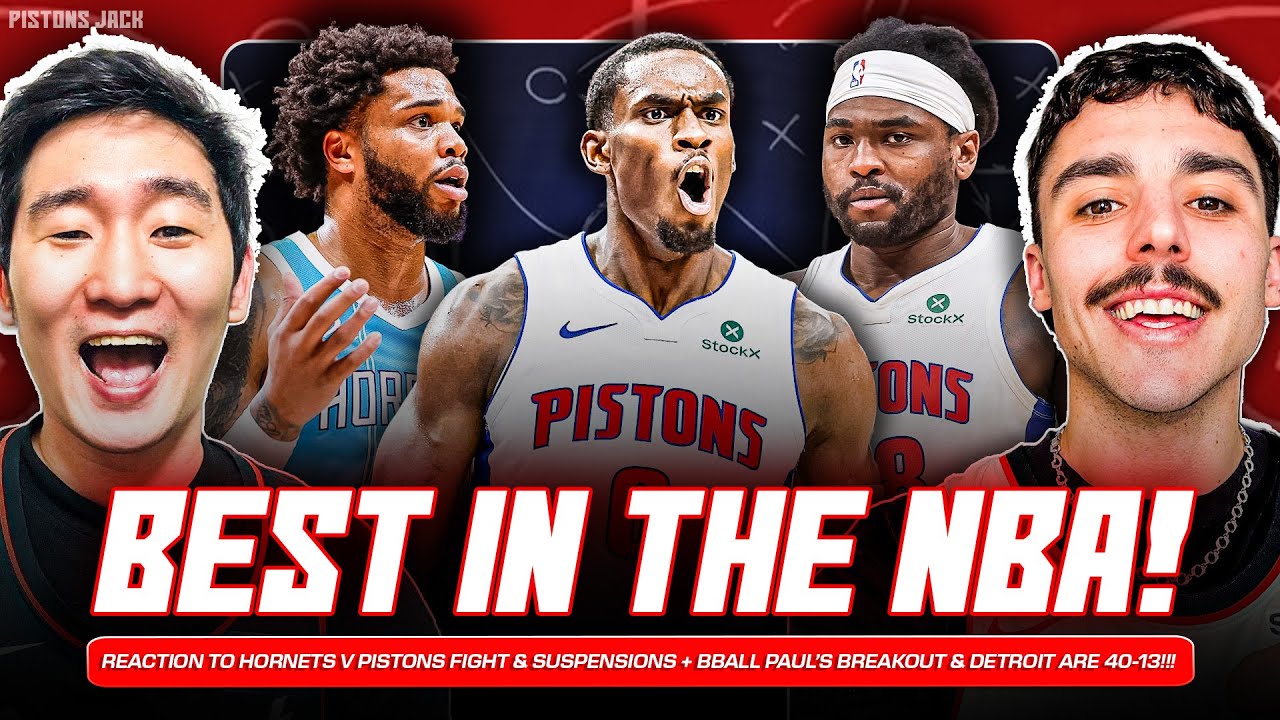 Pistons FIGHT Fallout 😳 40–13 Best in NBA + Paul Reed Breakout