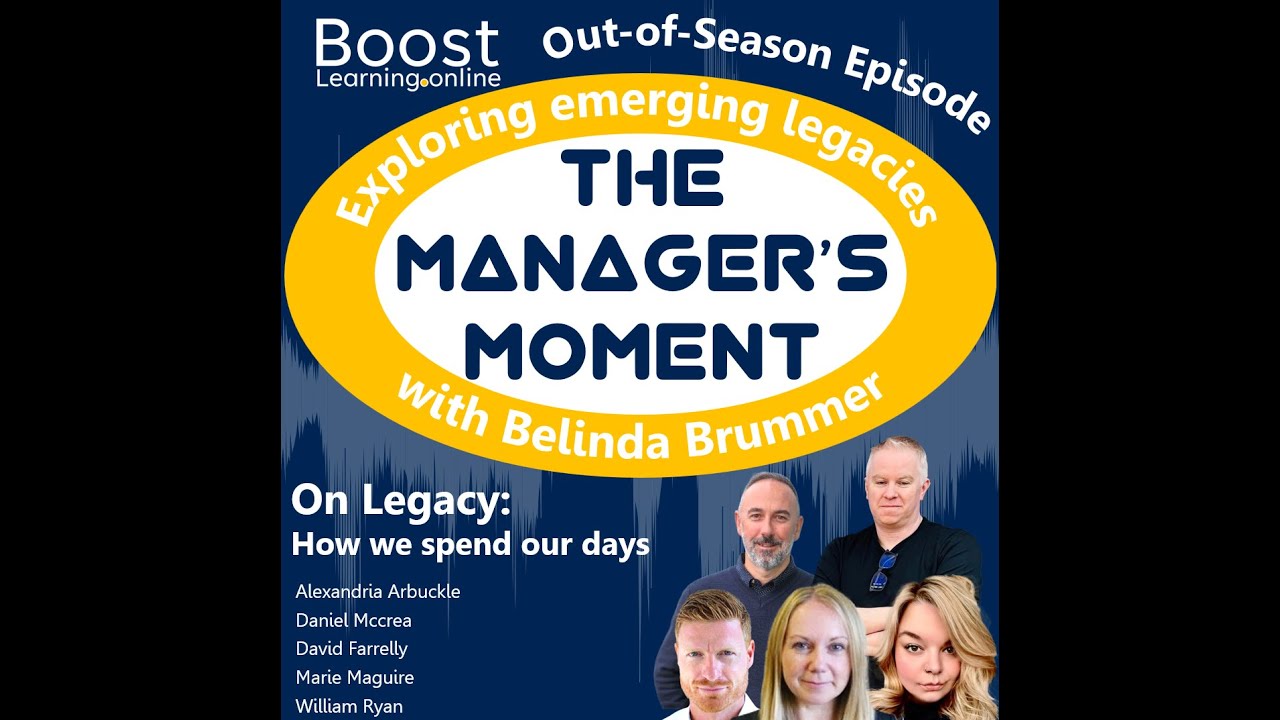 On Legacy: How we spend our days