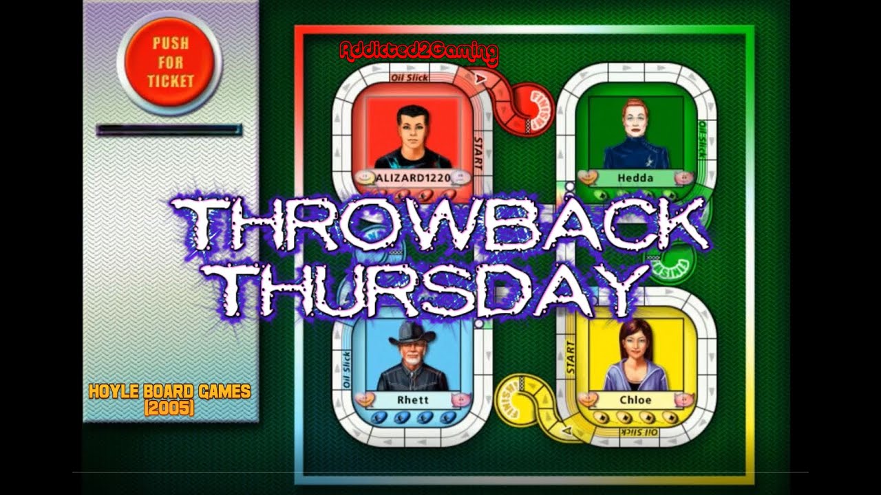 THROWBACK THURSDAY : HOYLE BOARD GAMES (2005) - Bump 'Em