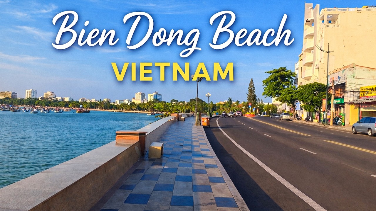 4K Coastal Run Along Bien Dong Beach | Vung Tau, Vietnam