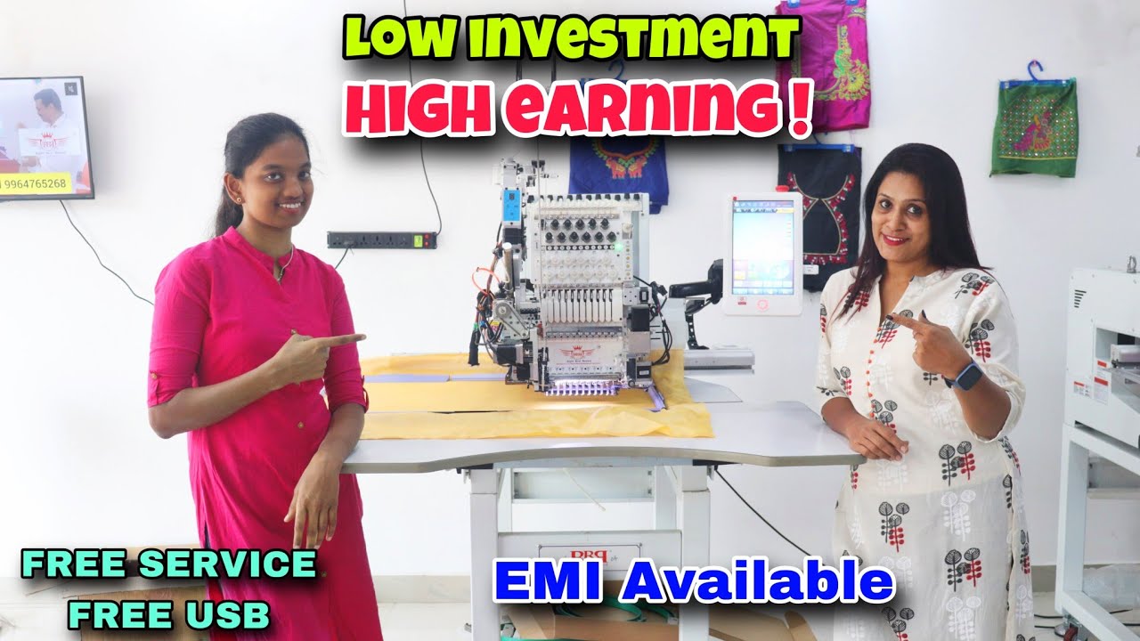 Computer Embroidery Machine Price In India / Computer Embroidery Machine For Sale