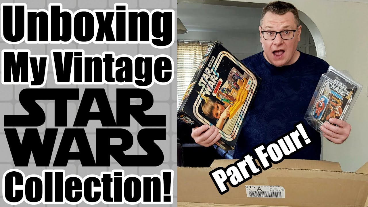 Unboxing Vintage Star Wars Action Figures and Toys Part Four - The Bahrain Cantina!