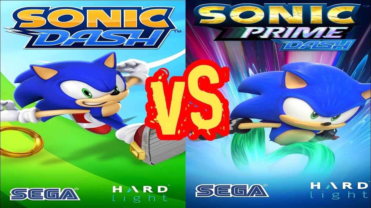 Sonic Dash 🆚 Sonic Prime Dash - Drummer Cream 🆚 Classic Sonic
