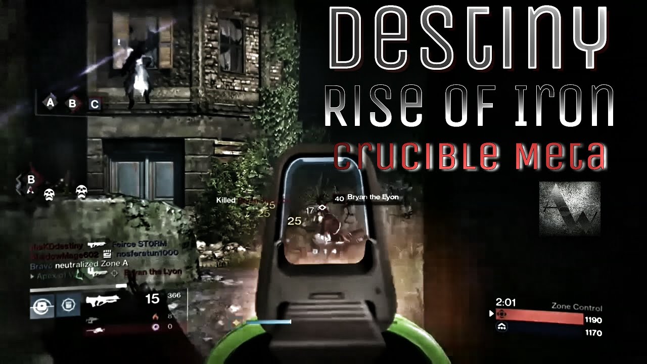 Destiny: Rise of Iron - Crucible Meta