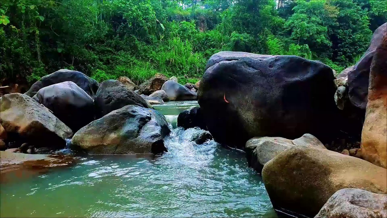 12 Hours of Peaceful River Flowing Water – Natural Ambience