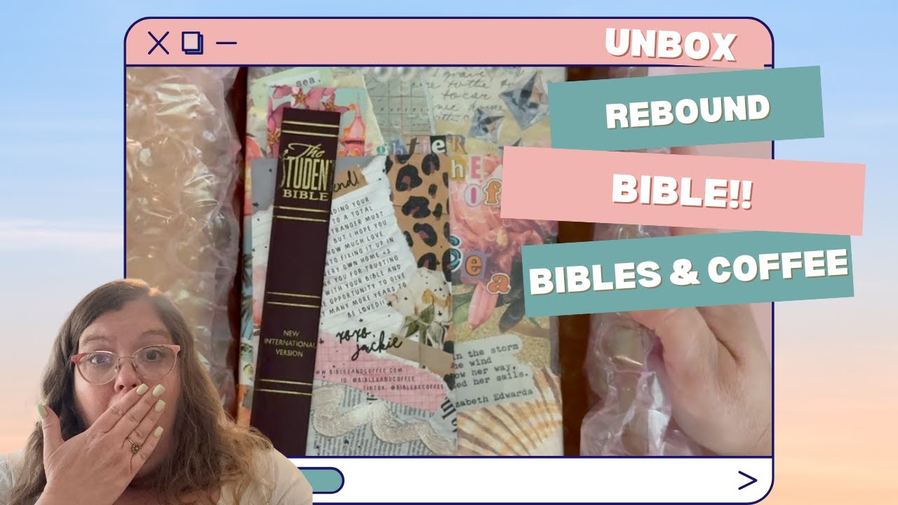 Unbox my Rebound Bible With Me from Bibles & Coffee