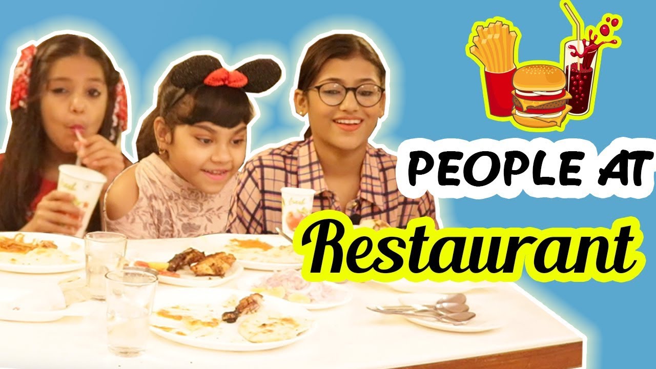 Types of People at a Restaurant | SAMREEN ALI