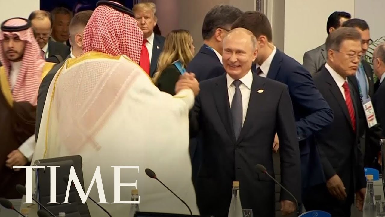 Vladmir Putin And The Saudi Prince Share A Friendly Handshake At The G-20 Summit | TIME