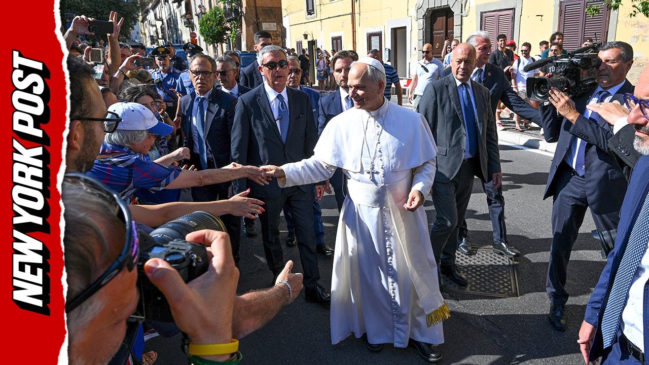 Pope Leo XIV arrives at Castel Gandolfo for six-week vacation