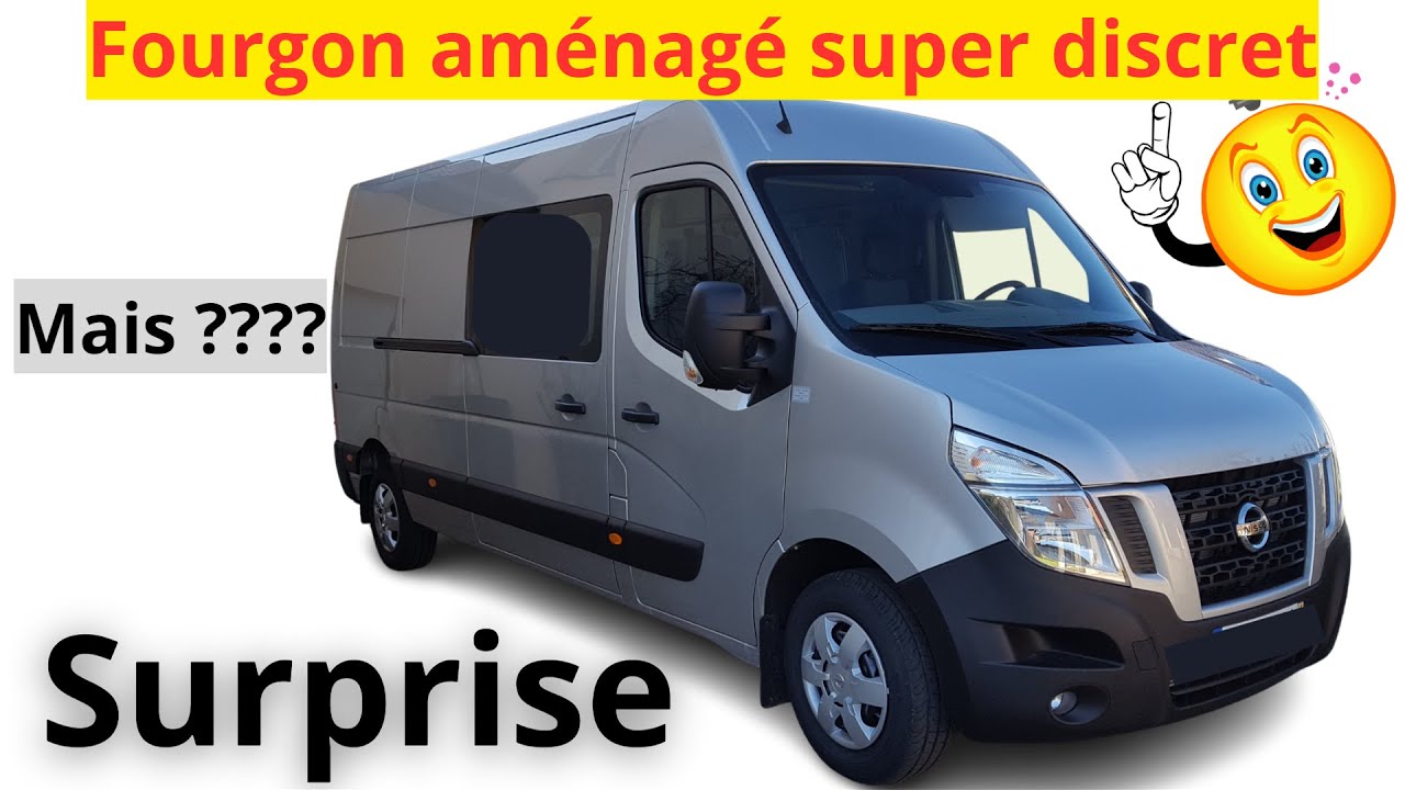 Fourgon aménagé ! Super discret.  Meilleure idée déco .Visité par un drone. Voyage voyage.
