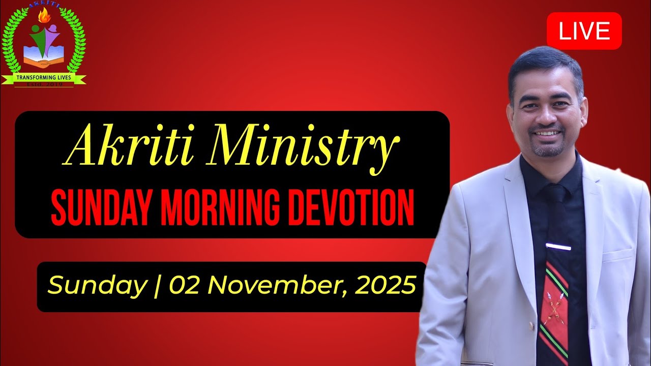 Sunday Devotion, 02 November, 2025