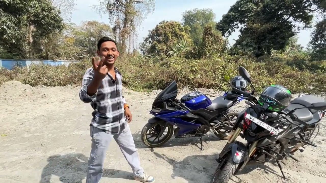 First riding chakla mondir R15v3