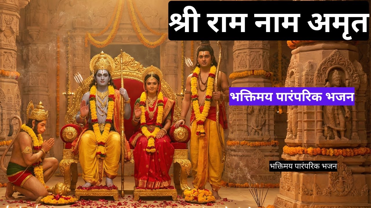 श्री राम नाम अमृत | भक्तिमय पारंपरिक भजन | Ram Bhajan | Jai Shri Ram