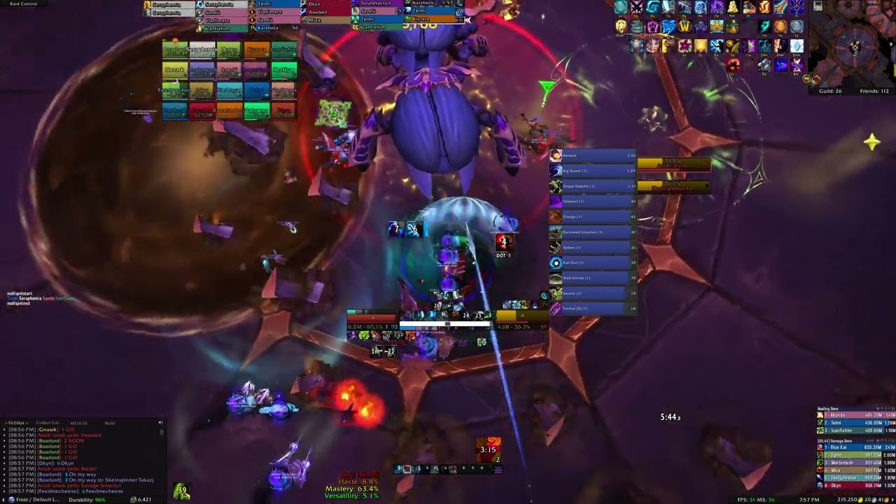 Mythic Silken Court Kill! | Frost DK PoV |
