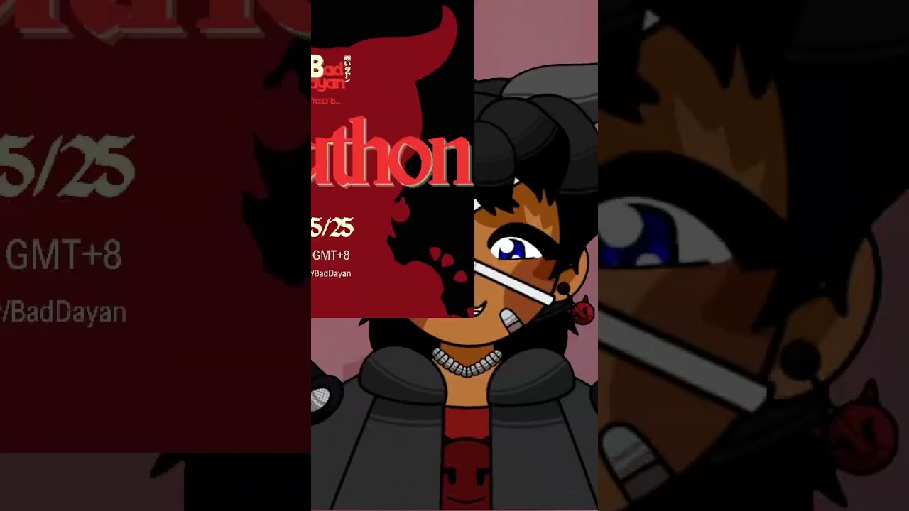 Badathon Next Week!  #baddayan #vtuber #shorts