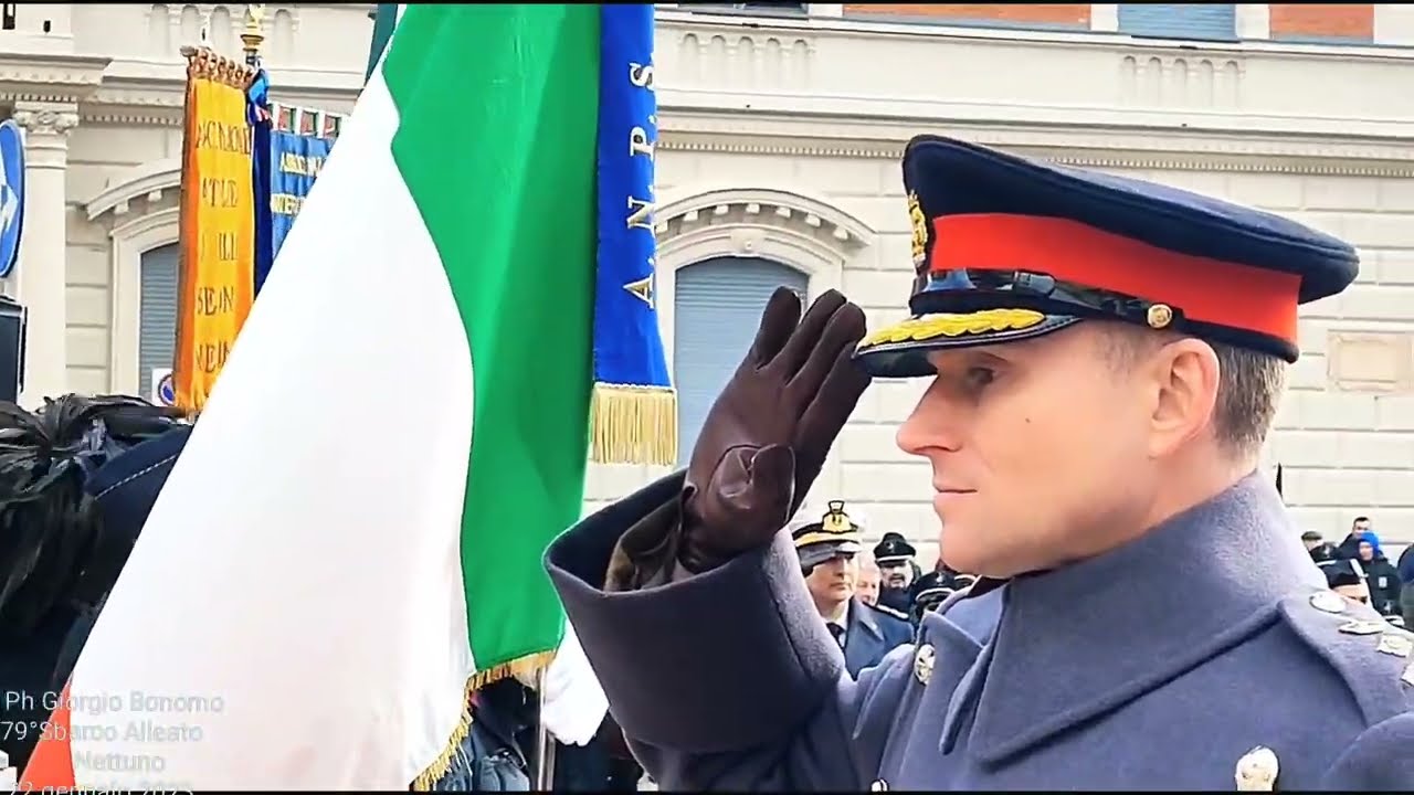 79° Anniversario dello Sbarco Alleato.Nettuno 22 gennaio 2023
