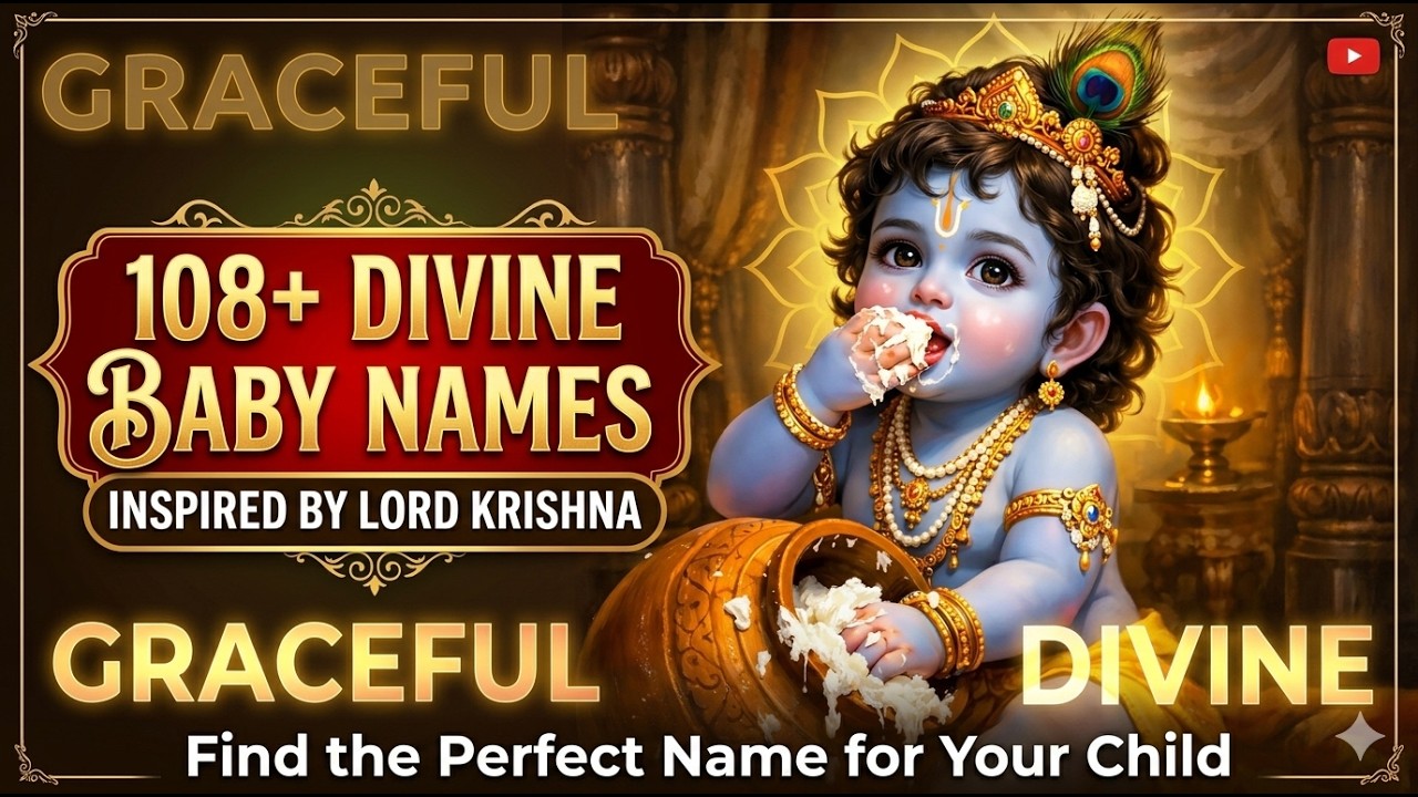 Lord Krishna Inspired Baby Names – Graceful & Divine Names for Your Child  @Jothishi