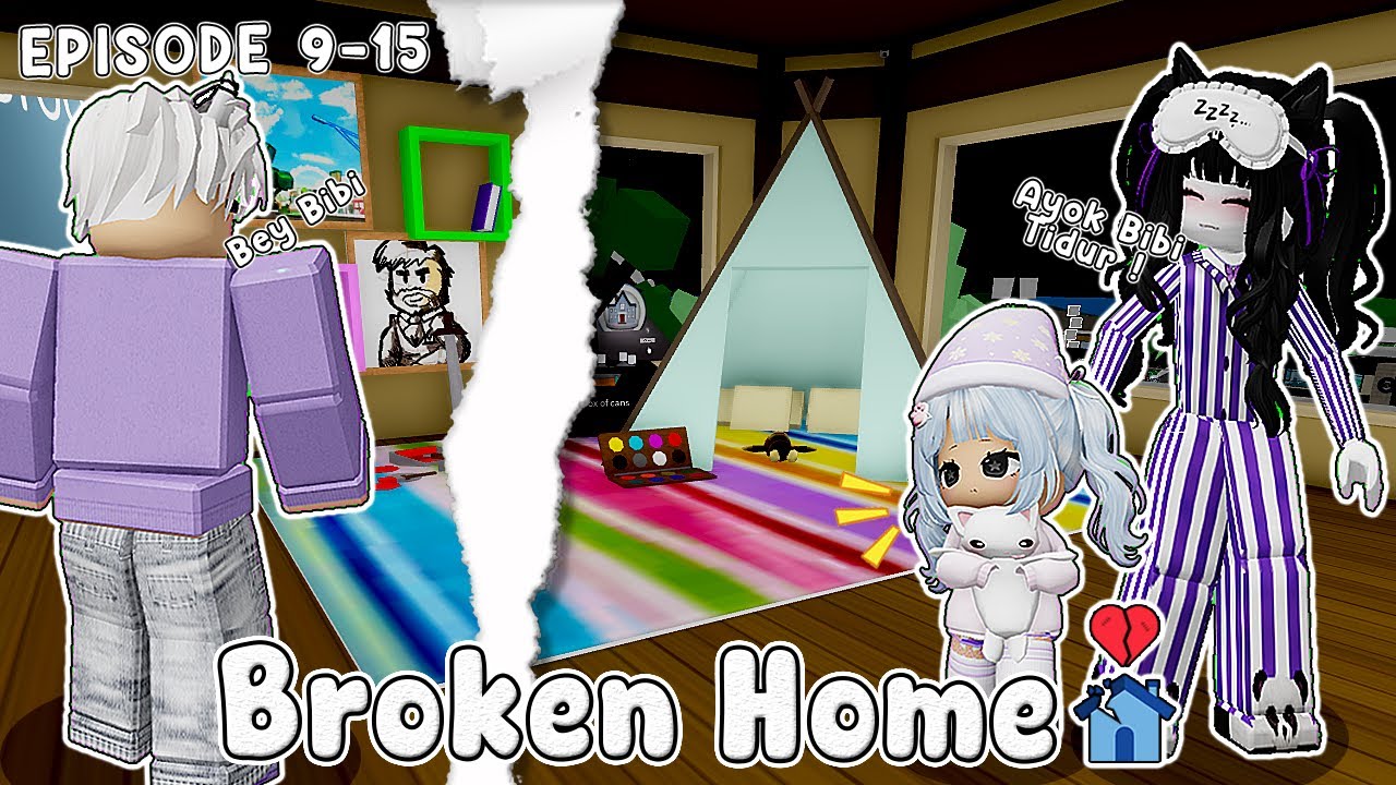 BROKEN HOME THE END - KOMPILASI BIMALA FAMILY EPS 9 - 15 || BROOKHAVEN RP 🏡 ROBLOX INDONESIA