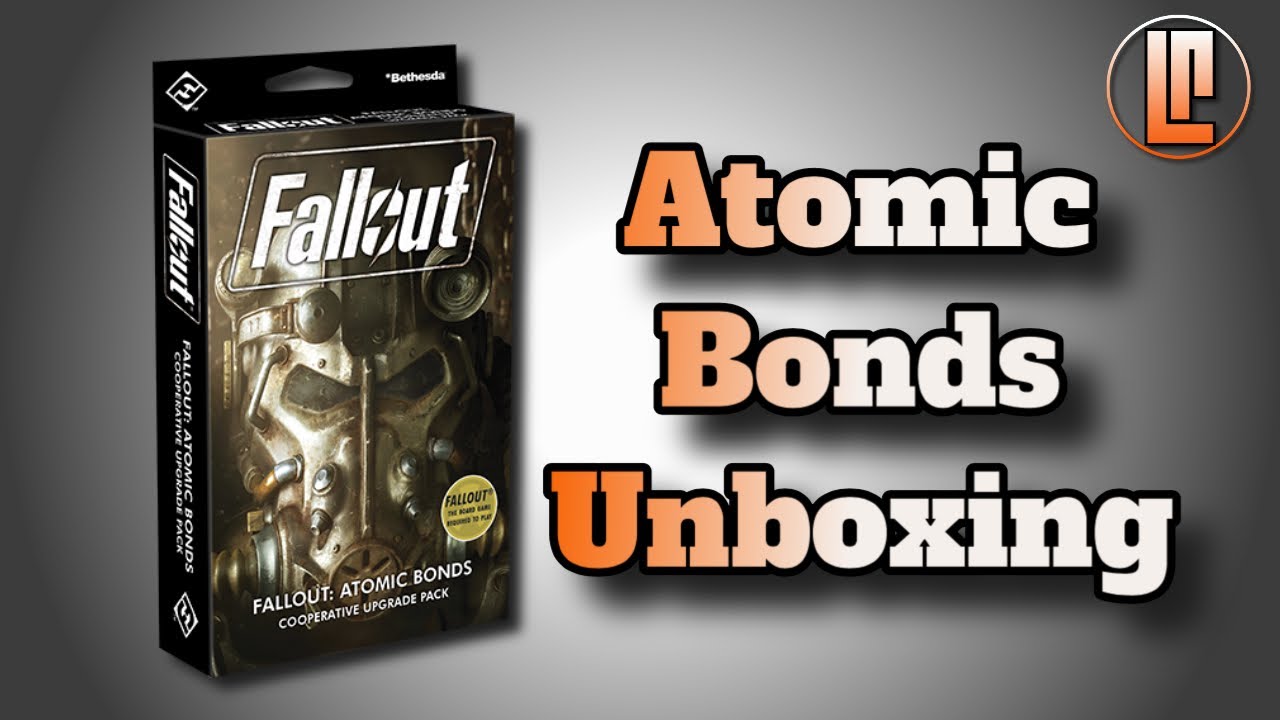 Fallout the board-game - Atomic Bonds - Unboxing