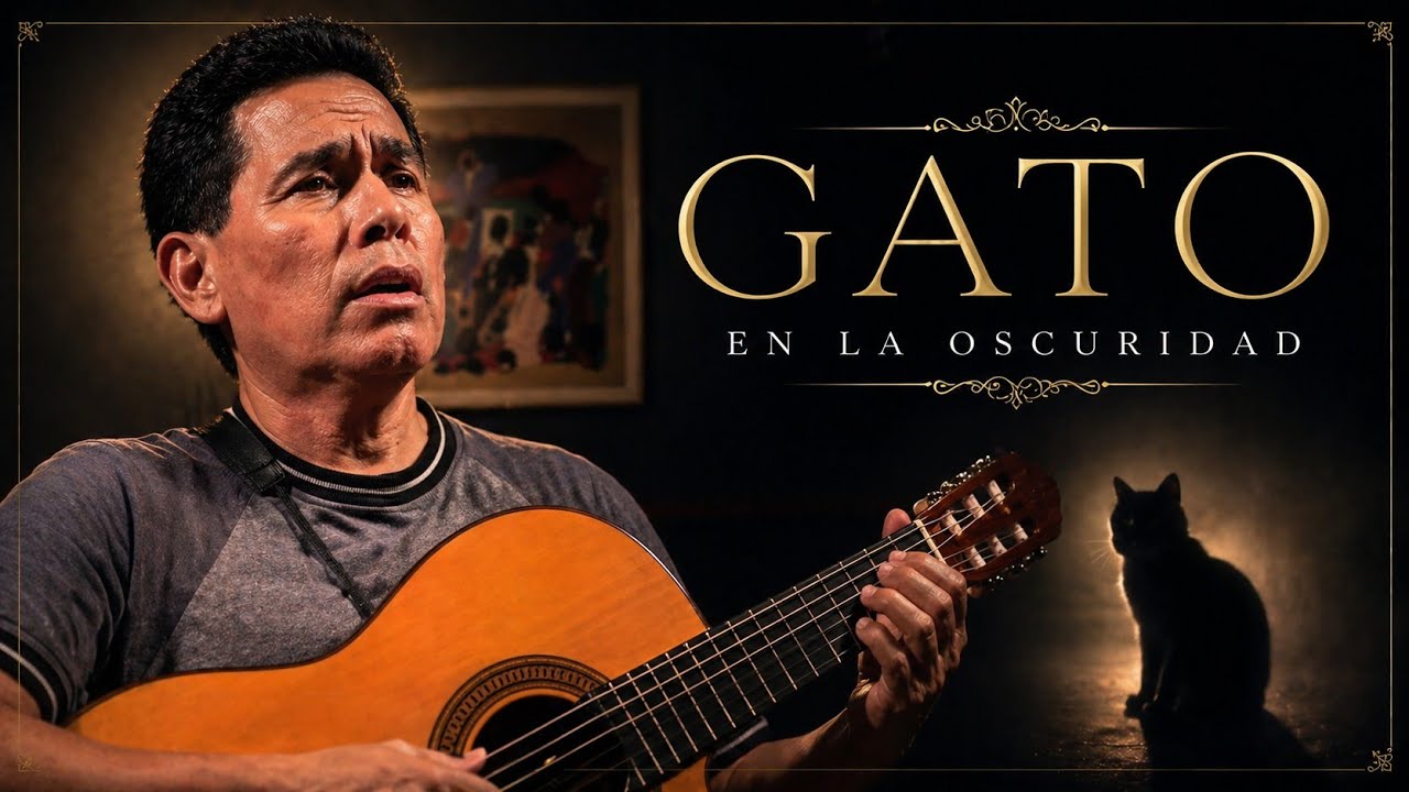 UN GATO EN LA OSCURIDAD   Cover acustico Fernando Herrera