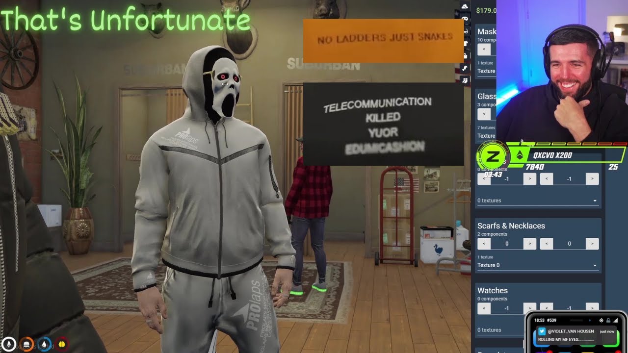 MANDEM React to Tommy T's New Wardrobe Violated by the Devs | MANDEM NOPIXEL GTA RP