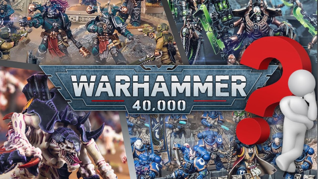 КАКУЮ АРМИЮ ВЫБРАТЬ В WARHAMMER 40000?